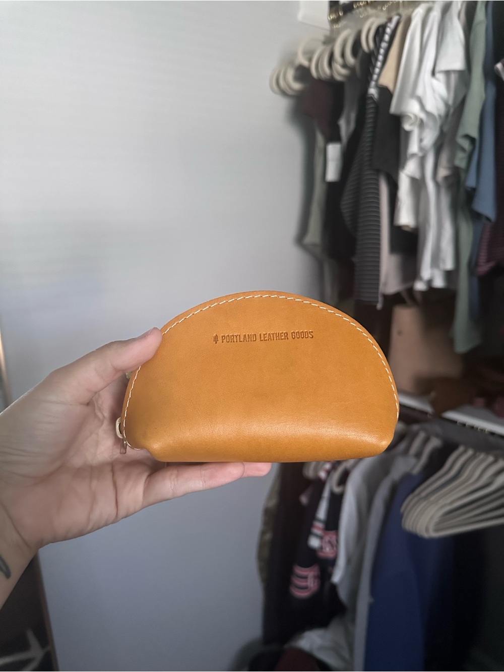 Portland Leather Goods Tassel Taco in Sunflower